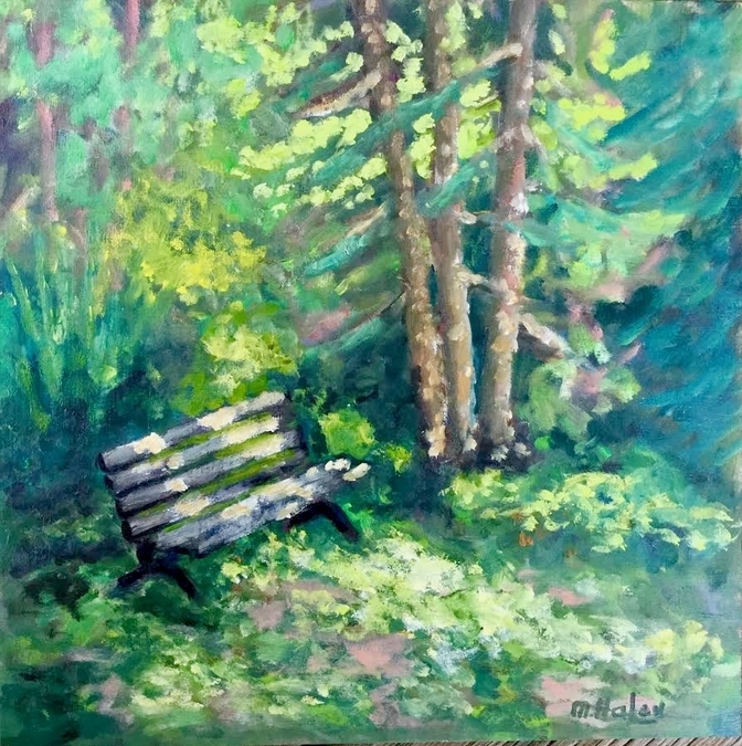 Springbank Park Bench