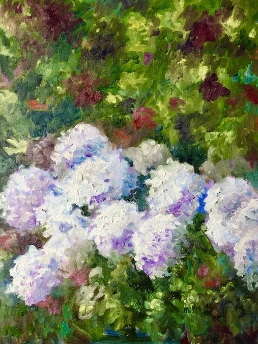 Hydrangeas (framed)