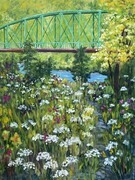 Wildflowers at Blackfriars Bridge