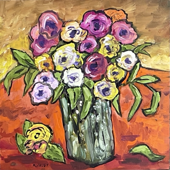 SHADY Artists Michele Haley Flowers for Vincent