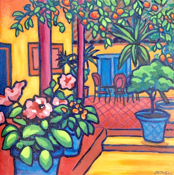 Mexican Courtyard