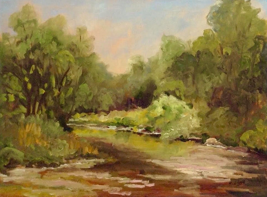 Midsummer at Medway Creek (framed)